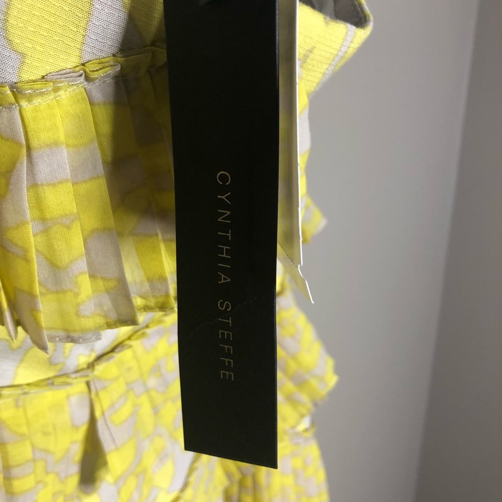 Strapless Mini Dress With Ruffles - Picture 7 of 9